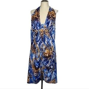 bikinx chain cutout front bodycon dress Women's Sexy Bodycon Deep V Neck Long Sleeve Cut Out Club main image 1